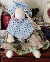 Blue Baby Poncho and Hat