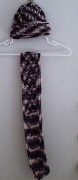 Boy's camo Hat and Scarf
