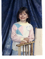 My niece Robyn in 1993