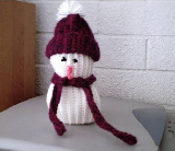 Snowman Tissue Cover