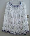 Pineapple Poncho w/ Fun Fur Trim This Poncho only comes in  adult sizes